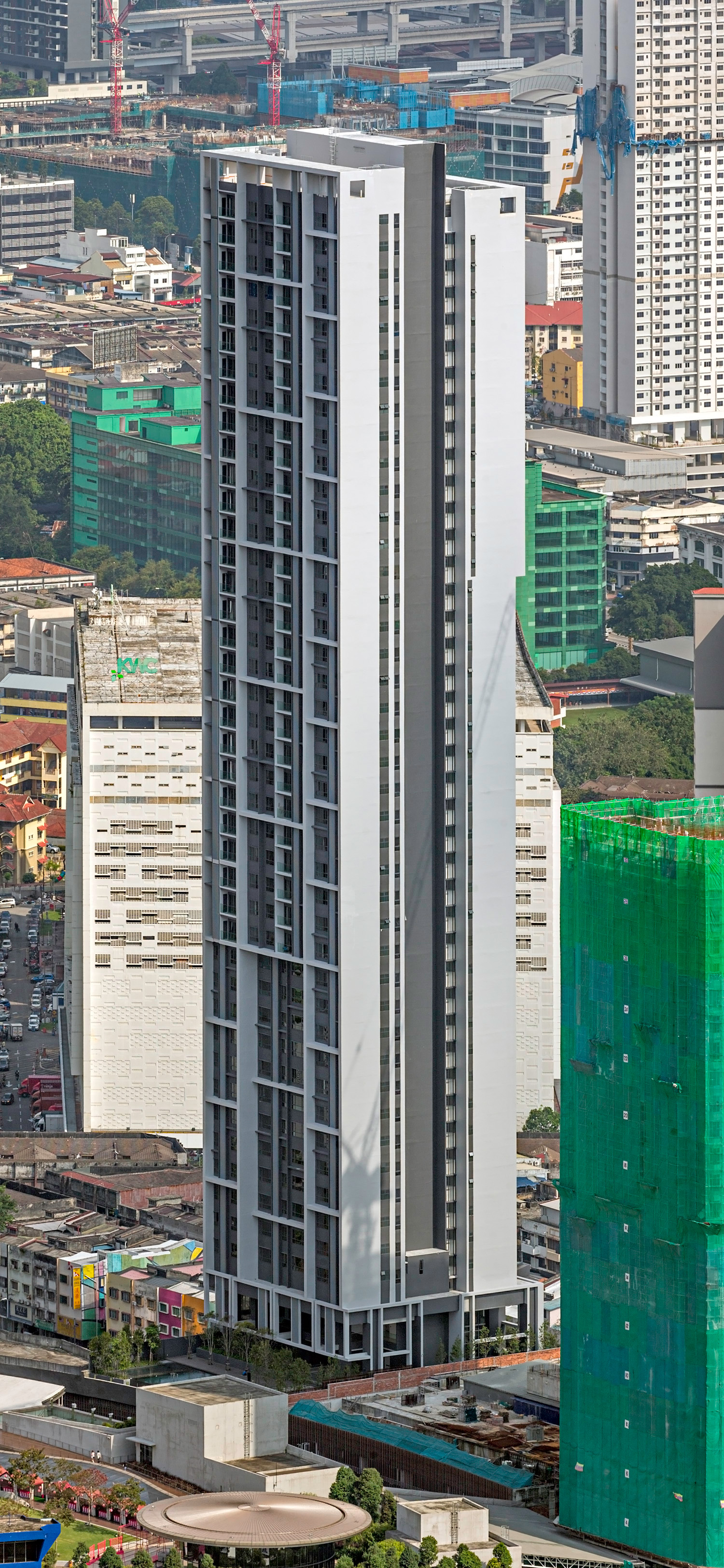Mitsui Serviced Suites, Kuala Lumpur - View from KL Tower. © Mathias Beinling